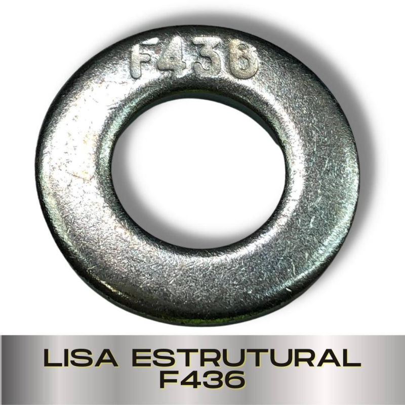 Parafusopar | Arruela Lisa Estrutural F436