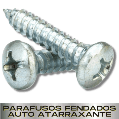 Parafusopar Fixadores e Componentes | Parafusos Fendados Auto Atarraxante